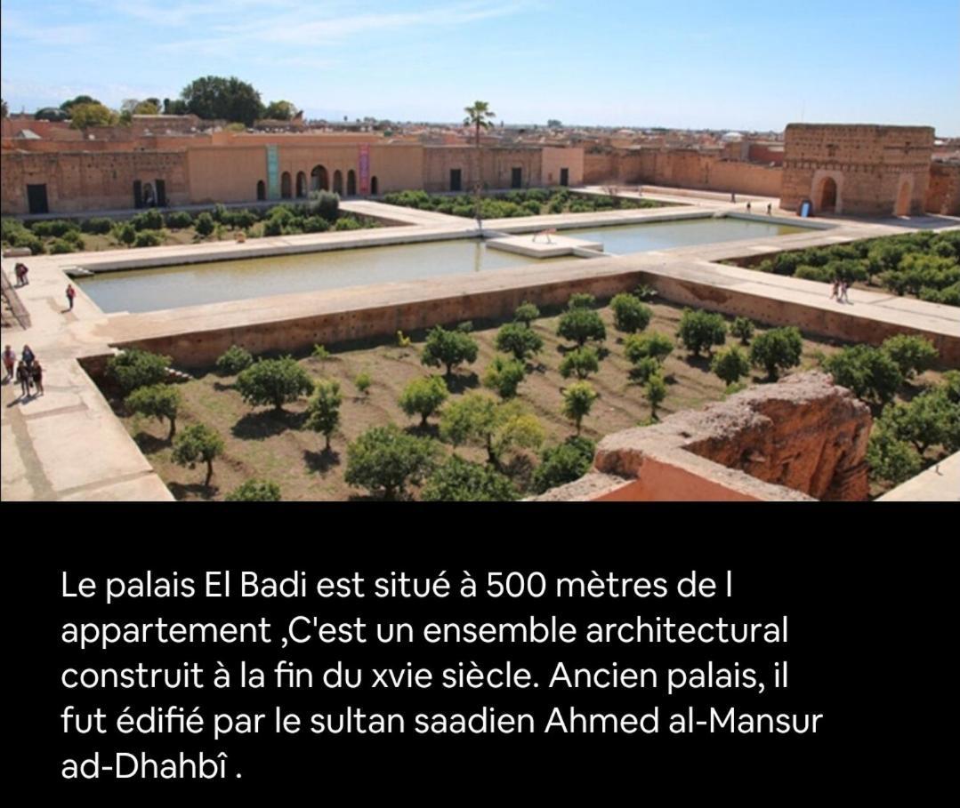 Flat Leilighet Marrakesh Eksteriør bilde