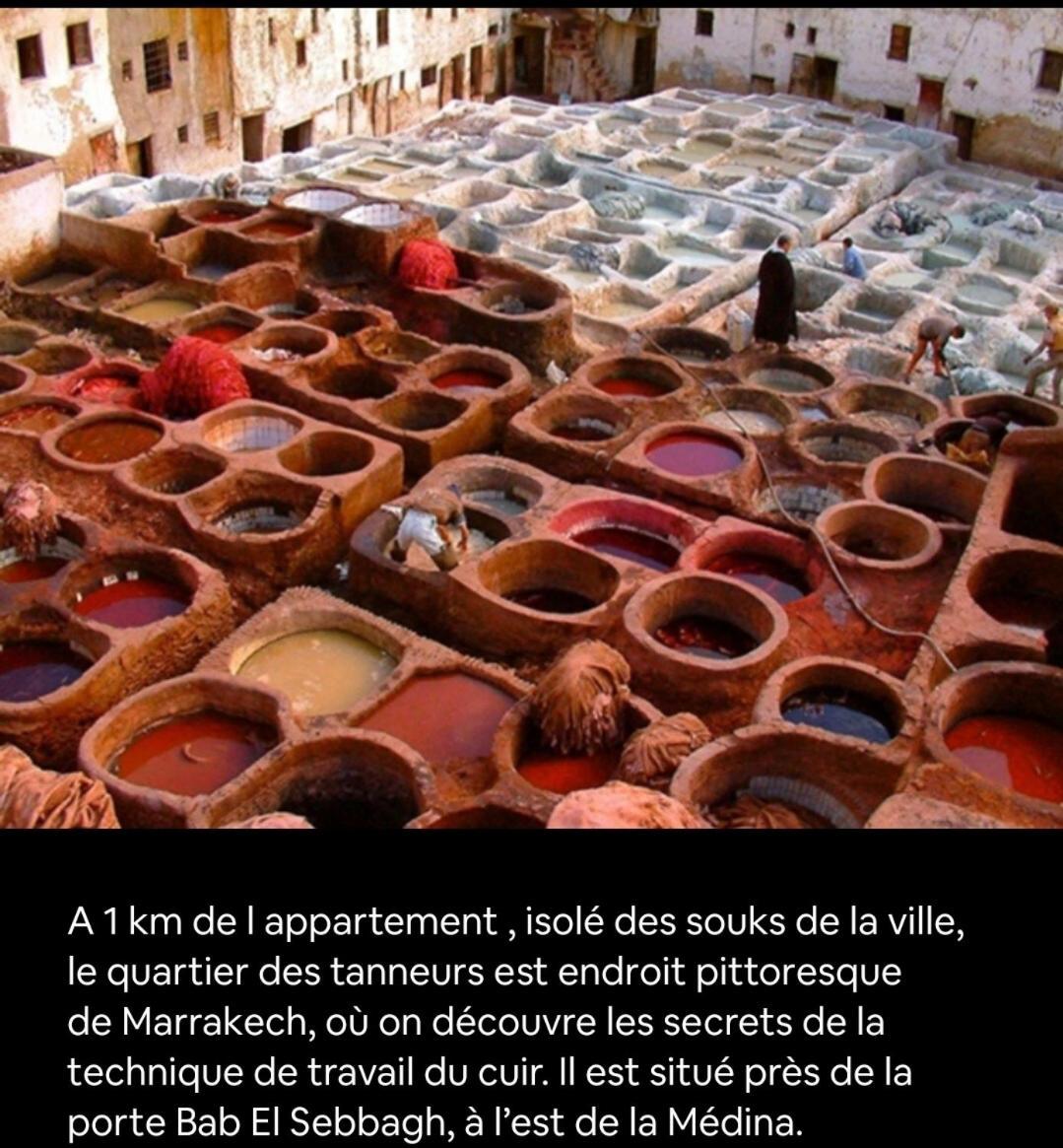 Flat Leilighet Marrakesh Eksteriør bilde